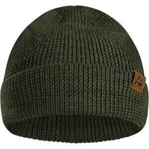 Men's Green Merino Wool Fitted Stretch Beanie Stretchy Fisherman Beanie Cap